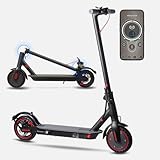 Brifugo Elektroroller mit Geschwindigkeit bis zu 25 km/h, E Scooter Erwachsene maximale Belastung 119.7 kg und halten bis zu 30 km für Kurzstreckenreisen