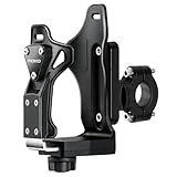 MoKo Flaschenhalter Fahrrad, Einstellbare Getränkehalter Motorrad für 4,8-9,1cm Flaschen, Universal Trinkflaschenhalter Fahrrad für Rahmen und Lenker,passend für Fahrrad/MTB/Rennrad/Kinderwagen/Roller