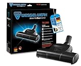 Wessel-Werk TK 280 Tierhaardüse 35mm | Turbobürste | Ideal für Haustierbesitzer und Allergiker | entfernt Katzen- und Hundehaare | inkl Reinigungszubehör und Universaladapter passend von 32mm - 38mm
