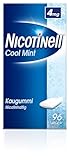 Nicotinell Kaugummi 4 mg Cool Mint (Minz-Geschmack), 96 Stk.: Nikotinkaugummi für schrittweise Raucherentwöhnung und sofortigen Rauchstopp
