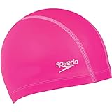 Speedo Unisex Erwachsene Pace Badekappe | Bequeme Passform Trainingshilfen, Rosa, Einheitsgröße