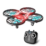 Loolinn | Drohne für Kinder Geschenk - Mini Drohne, RC Quadrocopter mit Antikollisionstechnologie/Sicher für Kinder/Leicht zu fliegen / 360° Flips/Handgesteuerter Modus/ C0 (Geschenk für Kinder)