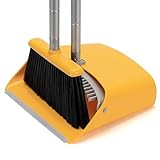TreeLen Besen- und Kehrschaufel-Set, aufrechter Besen und Kehrschaufel für die Reinigung im Haushalt