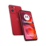 Motorola Moto g05 Smartphone (6,67'-FHD+-Display, 50-MP-Kamera, 4 GB / 64 GB, 5200 mAh, Android 15) Plum Red, inkl. Schutzcover [Exklusiv bei Amazon]