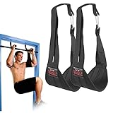 Deagle Sports Bauchmuskelgurte für Klimmzugstangen für Männer und Frauen, hängende Bauch- und Hebegurte, Bauchmuskeltrainingsgeräte und Klimmzughilfeband zum Aufbau von 6 Packungen, Standardgröße –