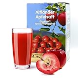 Roter Apfelsaft | Direktsaft aus selten rotfleischigen Äpfeln 'KissabelRouge' | naturbelassen | unverfälschter Geschmack | ohne Zusatzstoffe, ohne ohne künstliche Farbstoffe | 5L Bag-in-Box