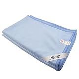 G.I.V. - Reinigungstechnik 2er Set Glas und Fenstertuch Mikrofaser 50x70cm - Hochwertiges Reinigungstuch, Fensterputztuch, Microfasertuch, Putztuch für streifenfreie Fenster, Scheiben, Spiegel & Glas