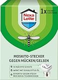 Nexa Lotte Elektro-Verdampfer, 1 Set, gegen Stechmücken und Tigermücken | Effektiver Mückenschutz mit Zitroneneukalyptusöl für Schlafzimmer und Wohnzimmer, grün