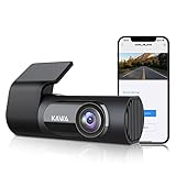 Dashcam Auto, KAWA 2K 1440P Voll QHD - 360 Grad Drehbares Gehäuse Eingebautes WLAN, 24Std.Parküberwachung und G-Sensor,145°Weitwinkel,WDR mit Super-nachtsicht, APP Steuerung, Loop-Aufnahm,D6