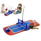 Tischtennis,Tisch Ball Spiel Set - Lustiges Eltern-Kind Interaktionsspielzeug Für Zuhause Schule Reise Spielzeit Entwicklung Von Hand-Auge-Koordination Bei Kindern