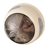 XAGMODSHN Platzsparender Frischhaltefolienspender Aus Kunststoff Hängehalter Für Mehrere Rollen Organisationslösung Für Die Küche. Platzsparender Frischhaltefolien Organizer Aus Kunststoff