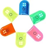 BAIFULAI 6 Stück Led Clip Licht, Sicherheitslicht Kinder, LED-Magnetclip, Schulranzen licht led, Laufende Sicherheitslichter mit 2 Beleuchtungsmodi, Lauflichter zum Aufstecken für Läufer