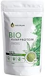 Kräuterland Bio Hanfprotein Pulver 500g - rein pflanzliches Proteinpulver, vegan, glutenfrei, laktosefrei- hoher Proteingehalt von 50% - Pflanzenprotein in Premium Qualität