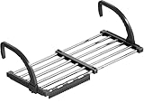 Generisch 64-110cm heizkörper Wäscheständer heizkörpertrockner wäscheständer Balkon, ausziehbar wäschetrockner, multifunktional wäscheständer