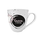 Jumbo Tasse Home Time queen of everything 560ml, Bunt