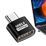Generisch USB auf Typ C Adapter | 480Mbps Adapter Für Smartphones - Hochgeschwindigkeits Konverter Für Externe Festplatte Tablet Smartphone Entertainment System