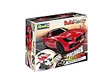 Revell Modellbausatz Build 'n Race Mercedes-AMG GTR I Maßstab 1:43 I Auto-Bausatz mit Rückziehmotor I Für Kinder ab 4 Jahren I Rot I Detailreich I Spielerisch und lehrreich