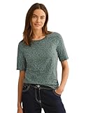 Cecil Damen Gemustertes Rundhalsshirt