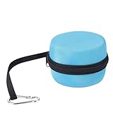 NOLITOY Outdoor Lautsprecher Aufbewahrungsbox Wasserabweisend Stoßfest mit Nylonseil und Abnehmbarem Karabiner für Smart Speaker Inklusive Kabelhalter Leicht und Kompakt Zufällige Farbe