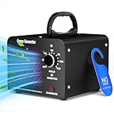 Ozongenerator 30,000mg/h, Ozonisator Industrieller Ozongerät O3 mit 120 Min Timer Ozon Luftreiniger Ozongerät bis zu 300㎡ O3 Ozonisator für Auto Garagen Wohnung Hotels Küche Haustiere Gerüche