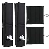 MHwan Sitzkissen Outdoor, 2 Stück Thermo und Wasserdicht Sitzunterlage Outdoor Kinder Erwachsener, Warm, Weich und Bequem Outdoor Sitzkissen Faltbar, mit 2 Aufbewahrungsbeuteln, Maschinenwaschbar