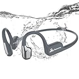 ANSTEN Kopfhörer Schwimmen, Knochenschall Kopfhörer Bluetooth 5.4, IP68 Wasserdicht, Unterwasser kopfhörer mit MP3-Player 32GB Speicher, Open Ear Kopfhörer für Schwimmen Laufen