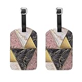 Gepäckanhänger aus PU-Leder für Gepäckanhänger, Multi 15,