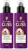 Gliss Full Hair Magic Haarwachstums-Activator Kopfhaut Serum (100 ml), Haarserum mit Koffein & Peptiden für kraftloses, brüchiges Haar, Haarpflege fördert Haarwachstumsfaktoren (Packung mit 2)