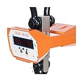 ZKLGS Hängewaage, Digitale Hängewaage Industrielle elektronische Kranwaage OCS-SF 1T 2T 3T 5T ​​mit genauen Sensoren(1t)