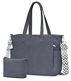 oscaurt Cord Tasche Handtasche Tote Bag Groß Shopper Tasche Damen Umhängetasche Schultertasche Beuteltasche Damen Crossbody Bag für Arbeit Einkaufen Reisen Geschenke