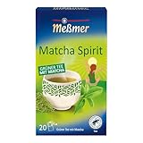 Meßmer MATCHA SPIRIT | Grüner Tee mit Matcha | 20 Teebeutel | Vegan | Glutenfrei | Laktosefrei