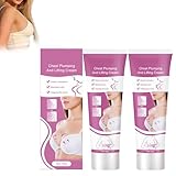 Chest Plumping Brustvergrößerung Creme,Brustcreme Für Größere Brüste,Bruststraffungs Und Straffungscreme,Östrogen Creme Brustvergrößerung,Brustwachstumscreme Für Straffere,Festere Und Vollere Brüste