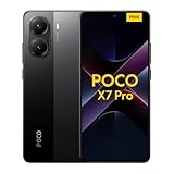 XIAOMI Poco X7 Pro Smartphone, 12+512GB, Schwarz, 50MP Hauptkamera mit OIS, 6000mAh (typ.) Akku mit 90W HyperCharge, IP68, KI-Funktionen
