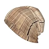 BYTKMRY Wood Heart Knit Cuff Beanie Winter Ski Skull Cap, Warm Loose Knit Cap Headwear, Brimless Beanie Cap Herren und Damen, Wood Heart, Einheitsgröße, Holzherz, EinheitsgröÃŸe