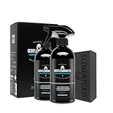 GENTLEMONKEYS Cabrioverdeck Reiniger Set (500ml Reiniger + Schwamm + 500ml Refill) • Profi Spezialreiniger für alle Cabrio Verdecke • Schützt vor Alterung & Witterung • Biologisch abbaubar