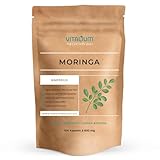 Moringa Kapseln | Hochdosiert: 600 mg | 100 Stück | Laborgeprüft | Typ Oleifera | Vegan & ohne Zusätze | Deutsche Produktion von meinVitalium