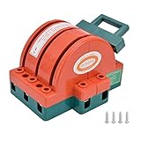 lvifloae Elektrischer Messerschalter 3P 63A Doppelhub-Elektromesser RPSHK11 Bidirektionaler Dual-Power-Messerschalter Netztrennschalter für defekte Leistungsschalter, Schalter