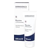 DERMASENCE Mycolex Schrundencreme, 100 ml - Hornlösende Spezialpflege für verdickte Hautareale besonders an den Füßen - verringert Rauigkeit und Risse - parfümfrei