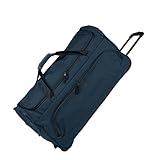 Blackbeat - Reisetasche mit Rollen - wasserabweisend - großes Hauptfach, 3 Nebenfächer & 78L Volumen - mit Teleskopgestänge - Trolley-Weichgepäck für Damen & Herren als Koffer-Alternative