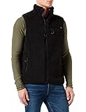 Brandit Teddyfleece Vest Men, Schwarz, Größe S