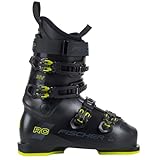 Fischer Skischuhe Skistiefel RC90 - Flex 90 - Alpinskischuhe Alpin-Skistiefel Alpinstiefel - Größe: MP25/25.5 - schwarz/gelb - breite Passform - für Fortgeschrittene und Gute Fahrer