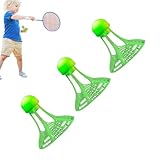BITTU Leuchten im Dunkeln, Federball mit Lichtern, Badminton-Spiel im Freien in der Nacht, Badminton-Zubehör, Geschenk für Jugendliche