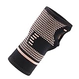 ANMITI Coppers Handgelenk Kompressionsbandage Elastische Handgelenkstütze Ärmelbandage Handgelenkbandage Armbänder Für Sport Und Fitness