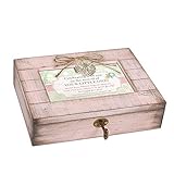 Cottage Garden Celebrating Your Little One Spieluhr mit Medaillon, Hellrosa