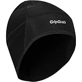 GripGrab Dünne Fahrradmütze Unter Helm mit Winddichter Stirn Leichte Helmmütze Unterhelmmütze Fahrrad Mütze Winter Warm