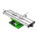 Frästisch Arbeitstisch Maschine, Multifunktion Mini Kreuztisch Frästisch Bohrtisch Arbeitstisch Fräsmaschine Schraubstock für Mini-Tischbohrmaschinen, Elektrische Bohrmaschinenhalter