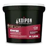 KOIPON Energy 1,5 kg Fischfutter Winter sinkend, Teichfutter 6mm Pellets für japanische Koi, Koifutter als Goldfischfutter und Winterfutter geeignet