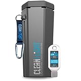 Clean Flight Premium Golf Ball Washer - Portable Cleaner for Golf Bag or Cart - Best Golf Accessories Gifts for Men & Women.