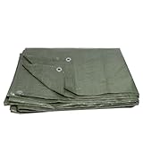 Lacers JaffaLine Gewebeplane - Robuste & wasserdichte Abdeckplane in verschiedenen Größen und Farben für optimalen Schutz im Outdoor-Bereich! (Grün, 2x3m)