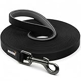 Rudelkönig Schleppleine 10m für Hunde - Robuste & wetterfeste Hundeleine für eine erfolgreiche Hundeerziehung - Mit Griffpolsterung